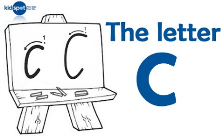 How to write: The letter c